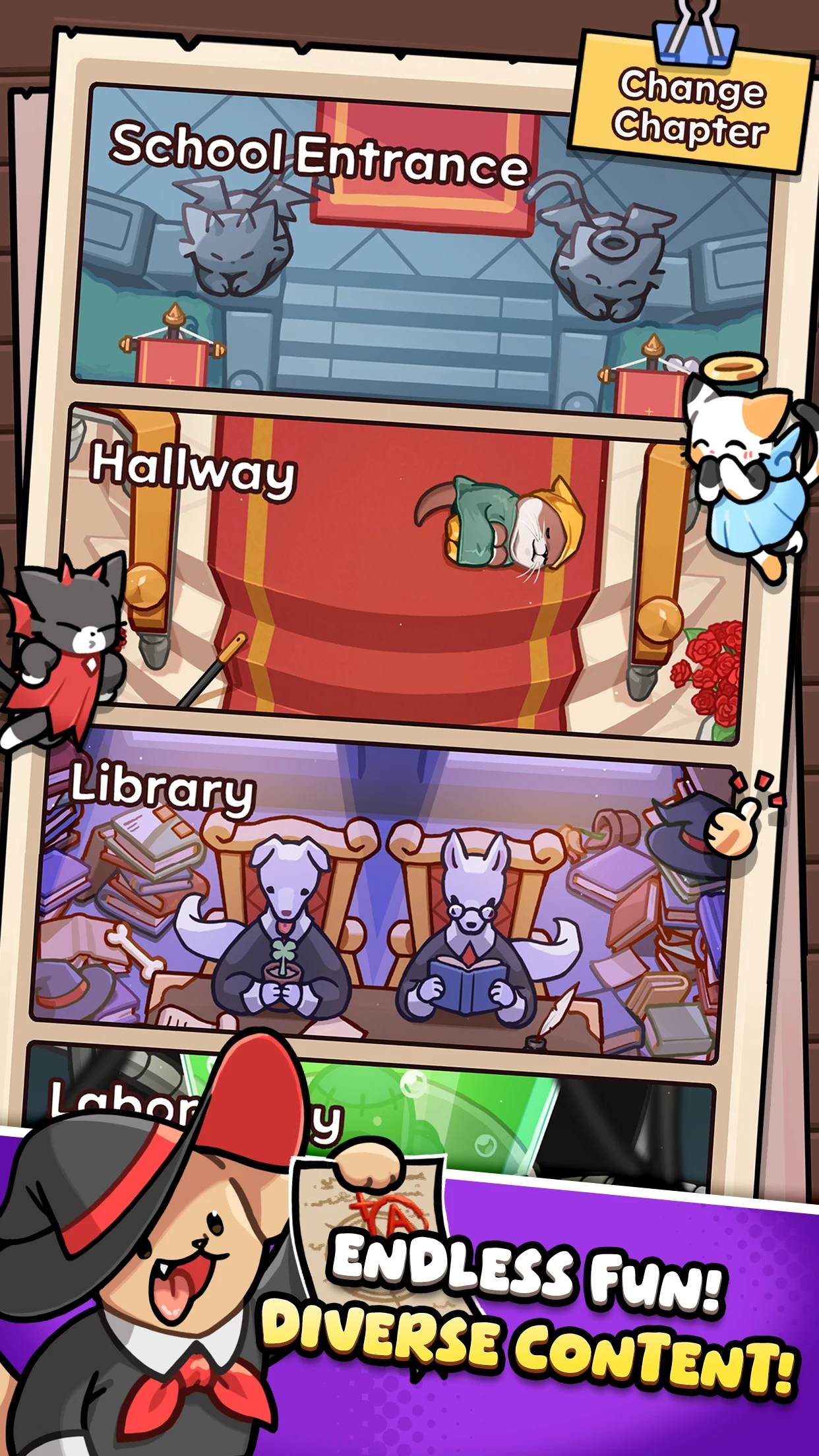 Wizzy Animals : Defense screenshot